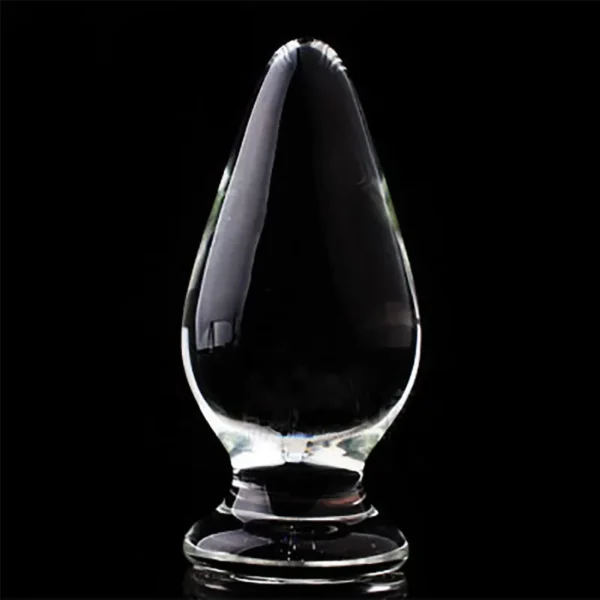 Анальна пробка зі скла  Buttplug GМ - Зображення 4