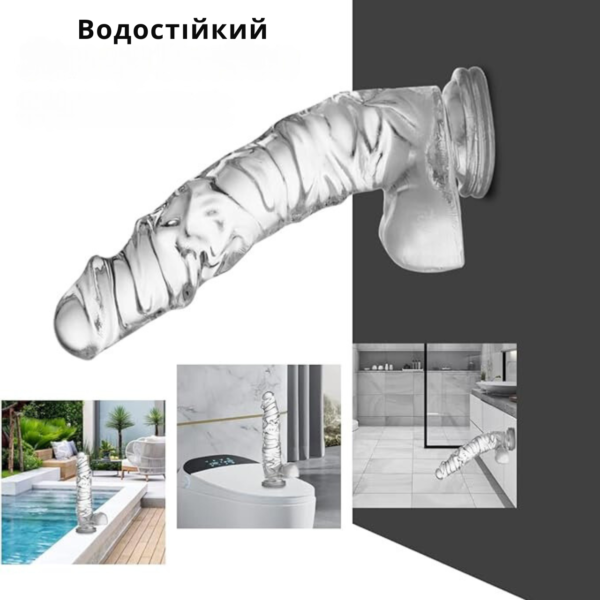 Фалоімітатор з мошонкою Futuristic Fantasy - Зображення 4
